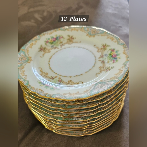 Footed Cream Soup Bowl & Saucer Sets Selling 1set at a time. - Picture 7 of 10